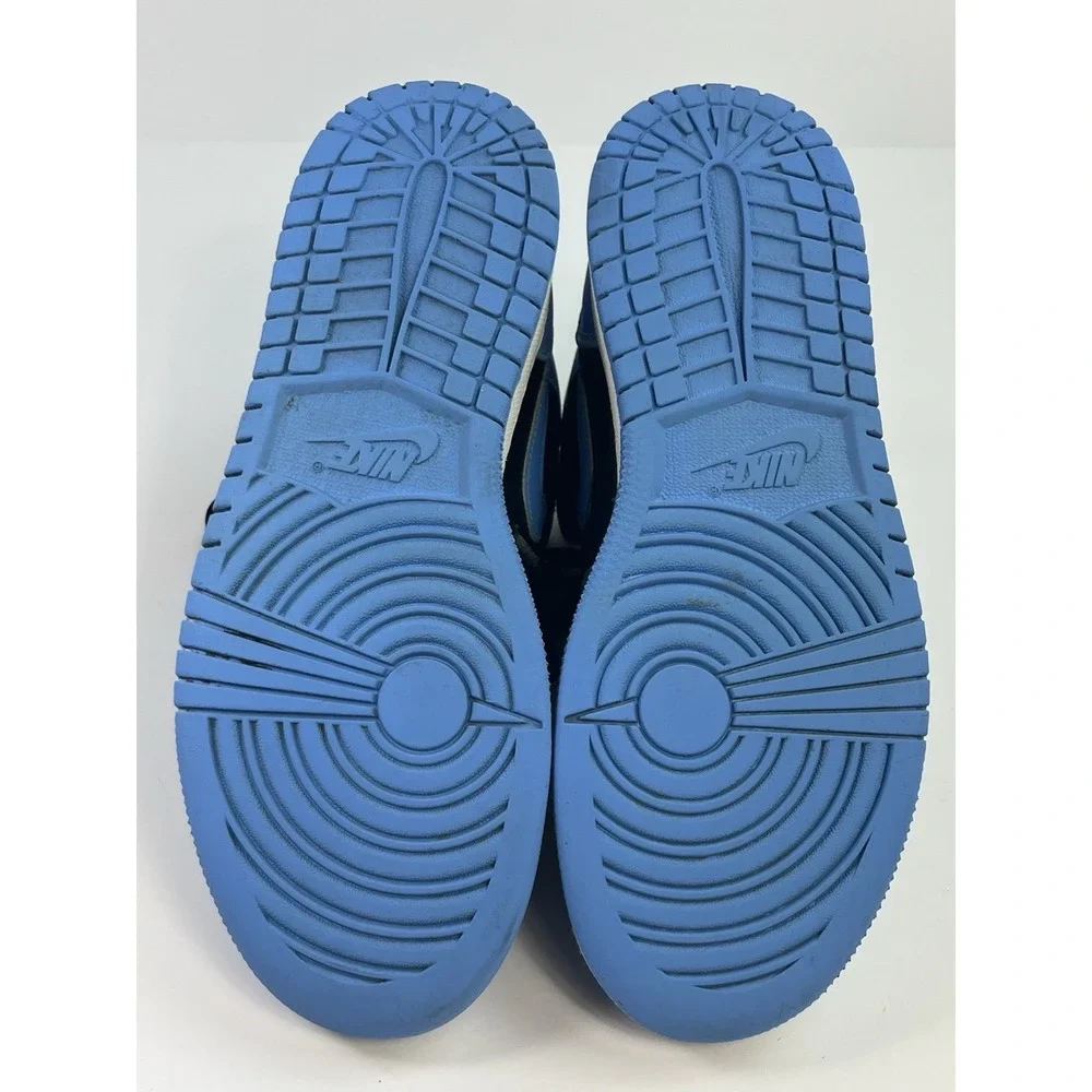 Nike Air Jordan 1 Mid University Kids 6Y Blue Black Shoes Womens 7.5 DQ8423-401